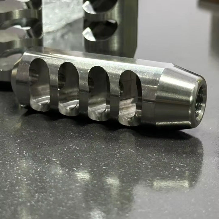 Muzzle Brake 304 S/S 1/2x28 and 5/8x24