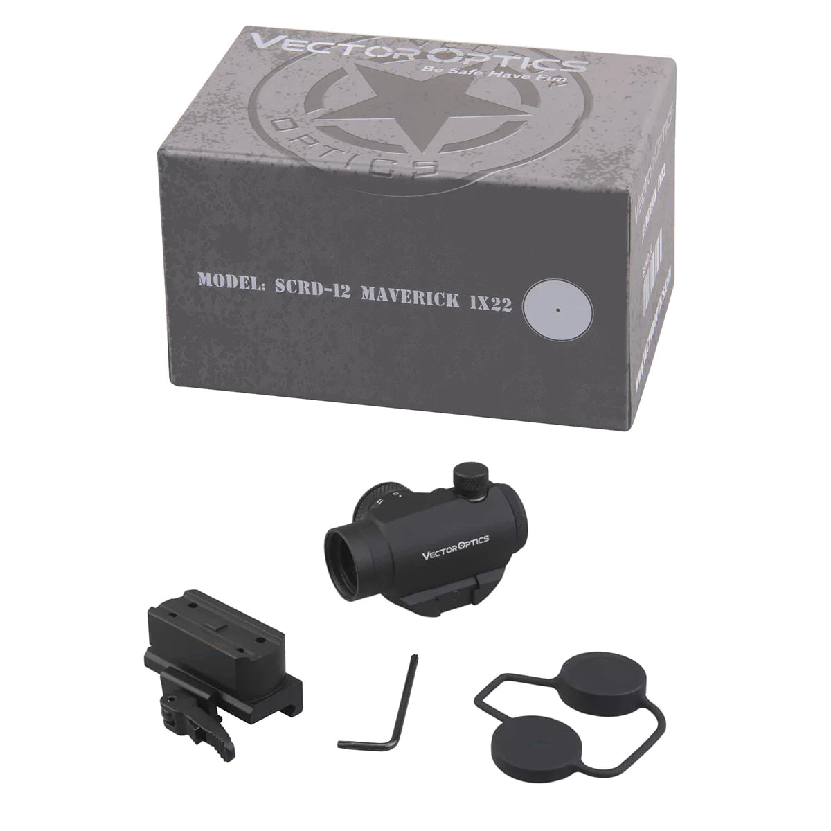 Vector Optics MAVERICK 1X22 RED DOT SIGHT SCRD-12