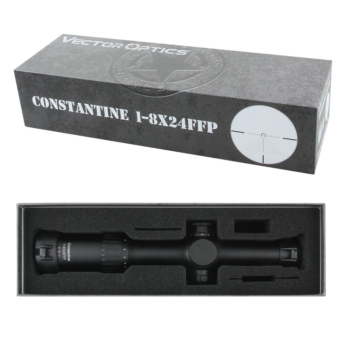 VECTOR OPTICS CONSTANTINE 1-8X24 FFP LPVO SCFF-32