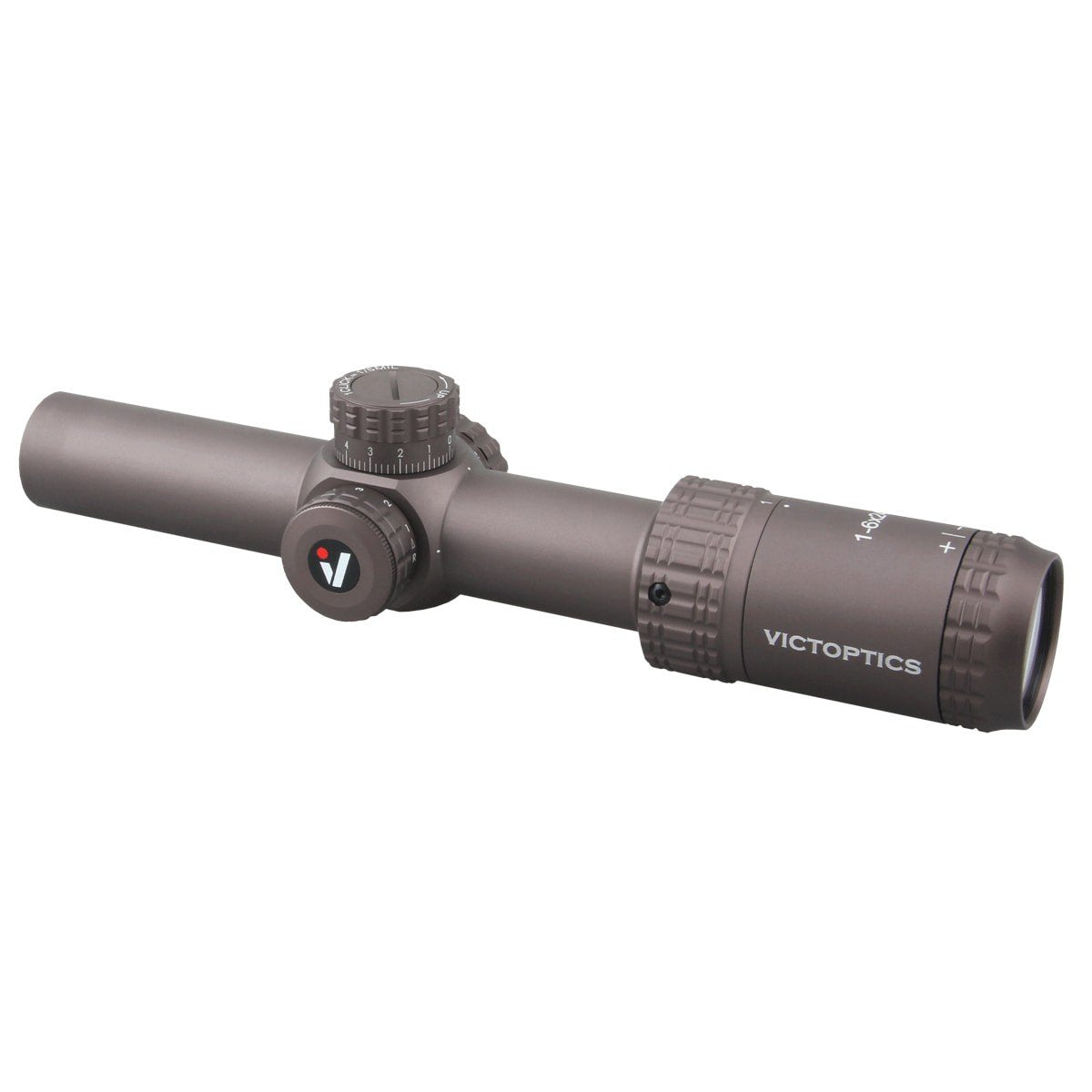 VICTOPTICS S6 BURNT BROWN 1-6X24 SFP LPVO SCOPE OPSL23