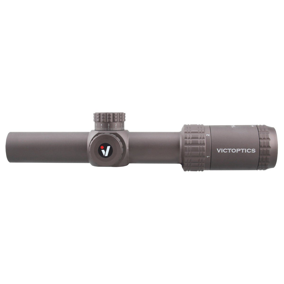 VICTOPTICS S6 BURNT BROWN 1-6X24 SFP LPVO SCOPE OPSL23