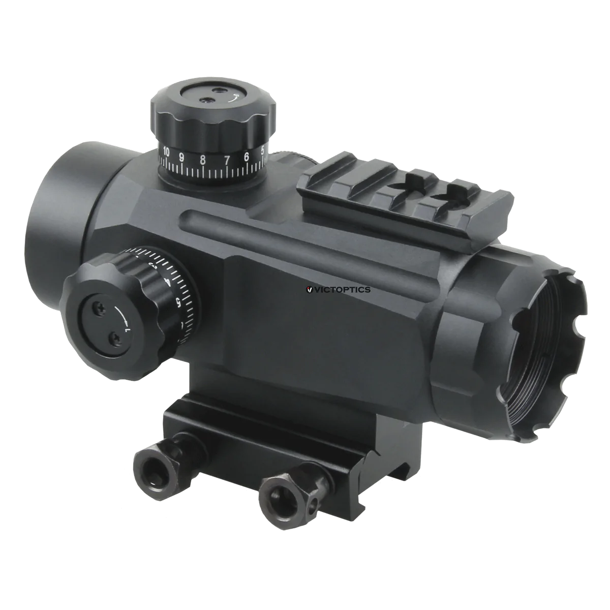 VICTOPTICS RGD 1X30 RED DOT SIGHT W/ 5 LEVELS RED/GREEN DOT SCALI-RD02
