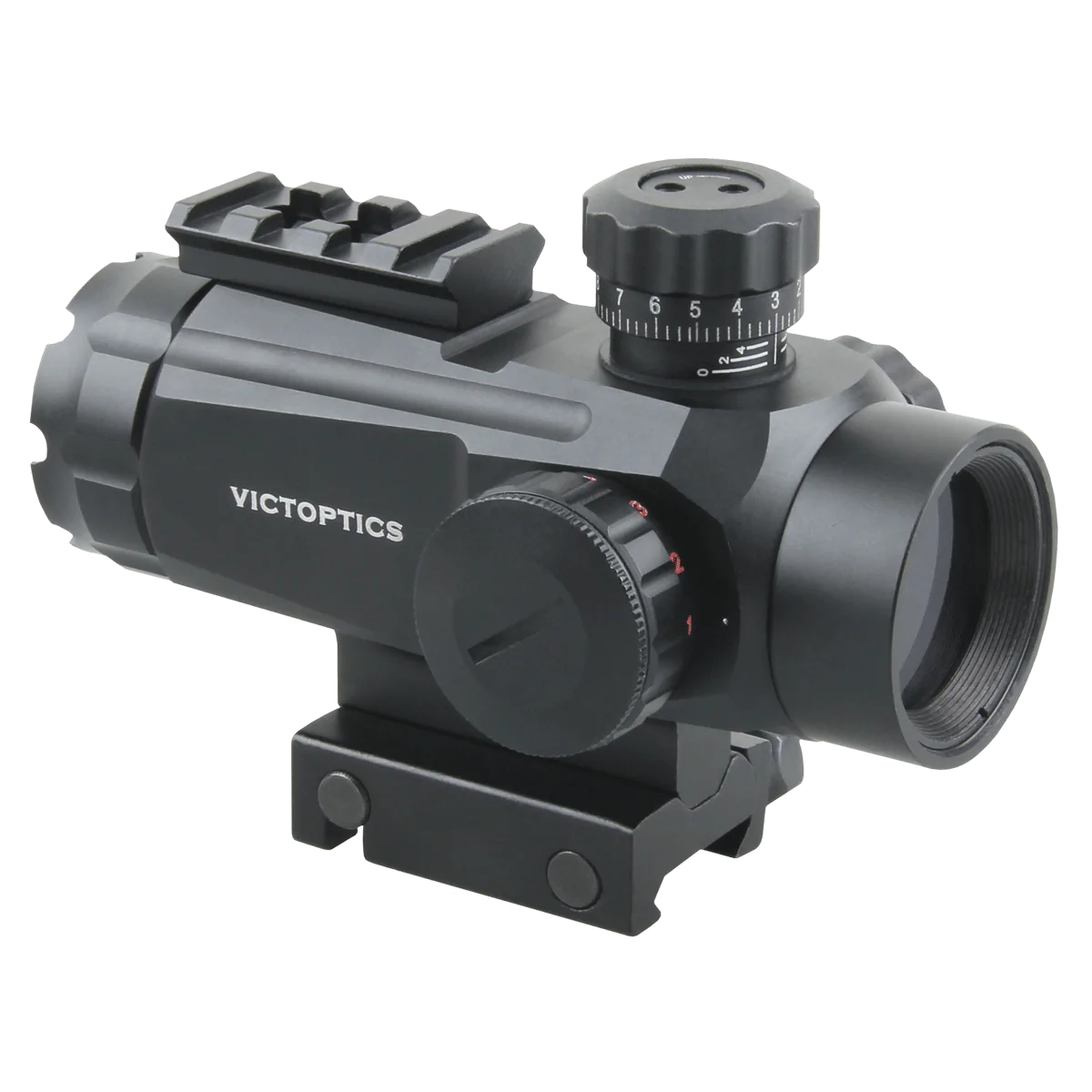 VICTOPTICS RGD 1X30 RED DOT SIGHT W/ 5 LEVELS RED/GREEN DOT SCALI-RD02