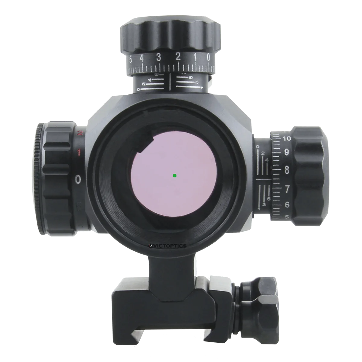 VICTOPTICS RGD 1X30 RED DOT SIGHT W/ 5 LEVELS RED/GREEN DOT SCALI-RD02