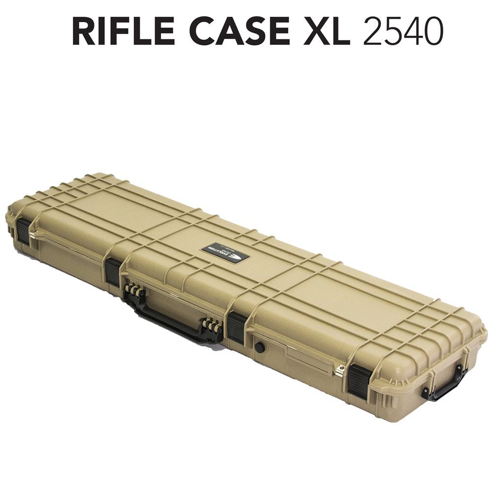 HD Series Rifle Hard Gun Case XL - Black