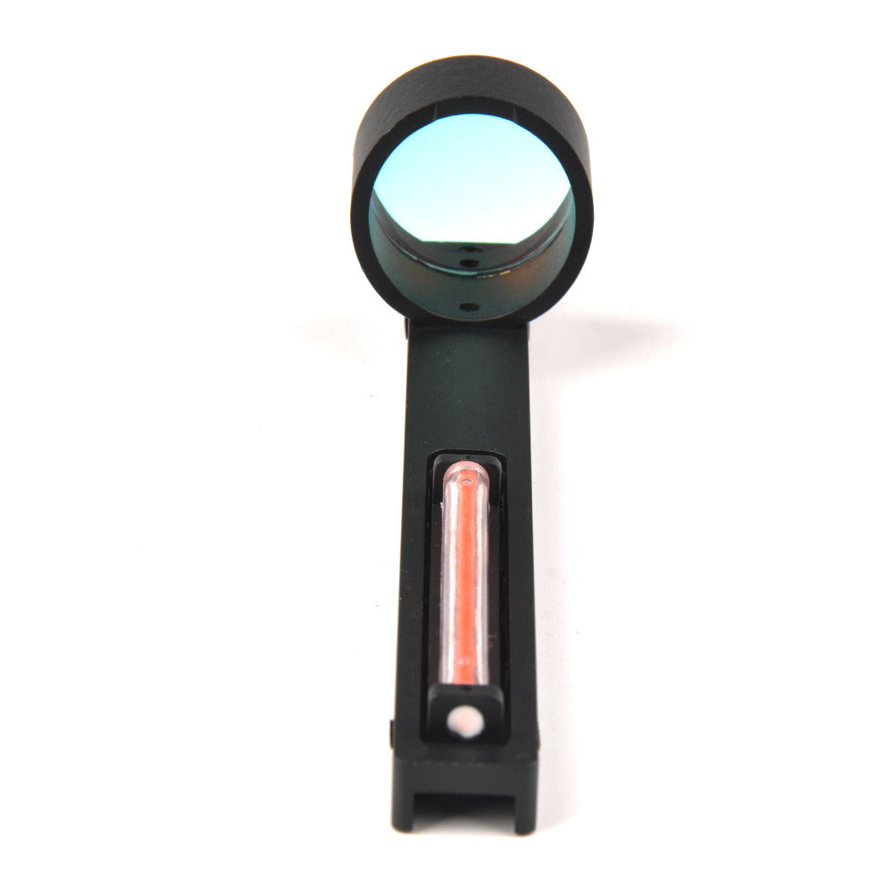Aluminium Holographic Red Dot Scope Red Fibre Reflex Sight Fit Shotgun Rib Rail