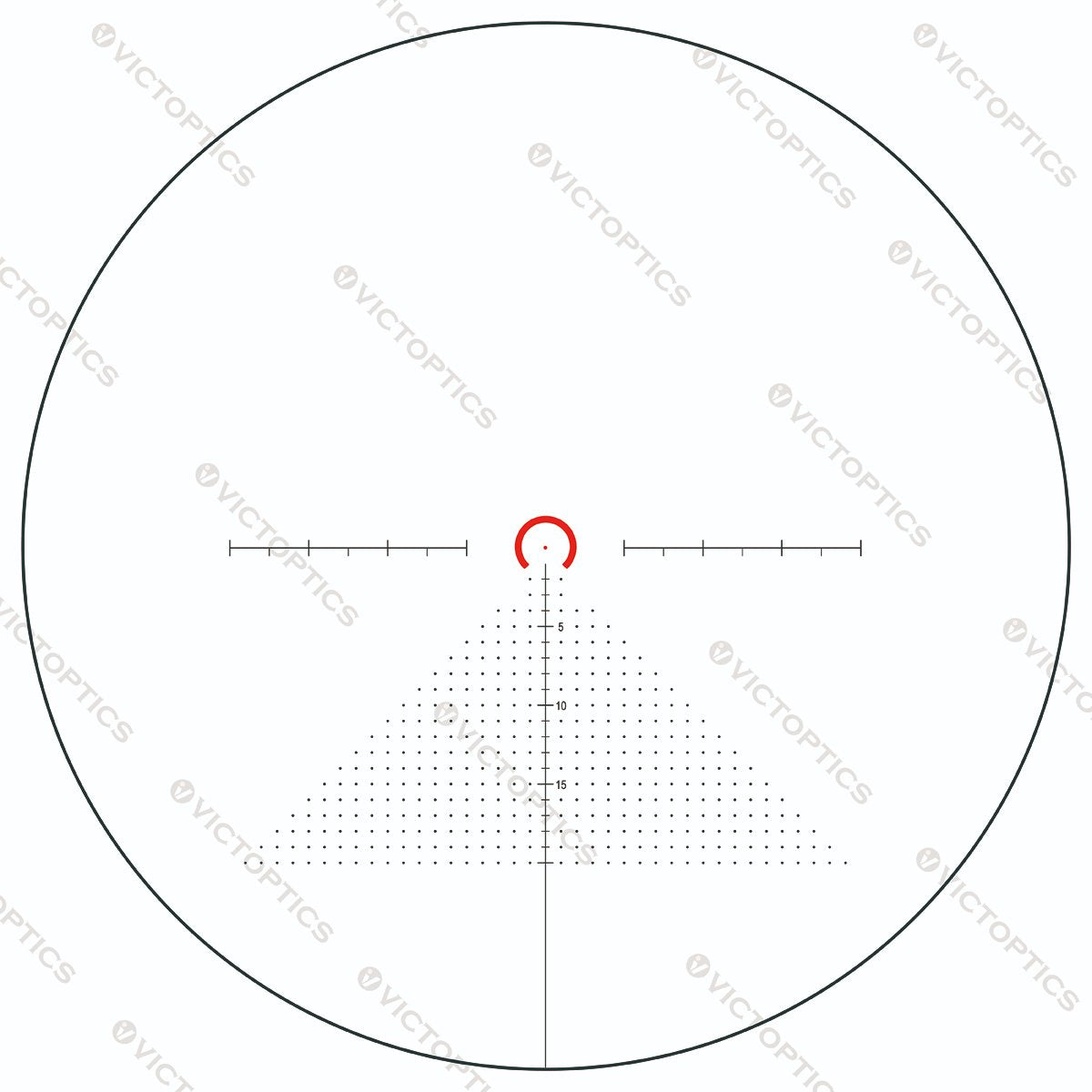 VICTOPTICS S6 BURNT BROWN 1-6X24 SFP LPVO SCOPE OPSL23
