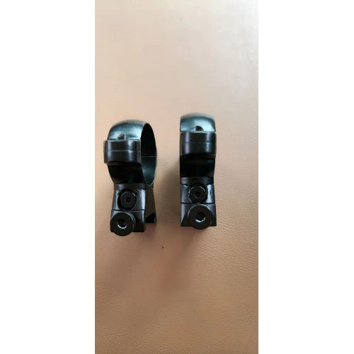 Mosin Nagant/ Lee Enfield 2pcs 30mm Steel High Profile Scope Rings Mount Left Right Adjust