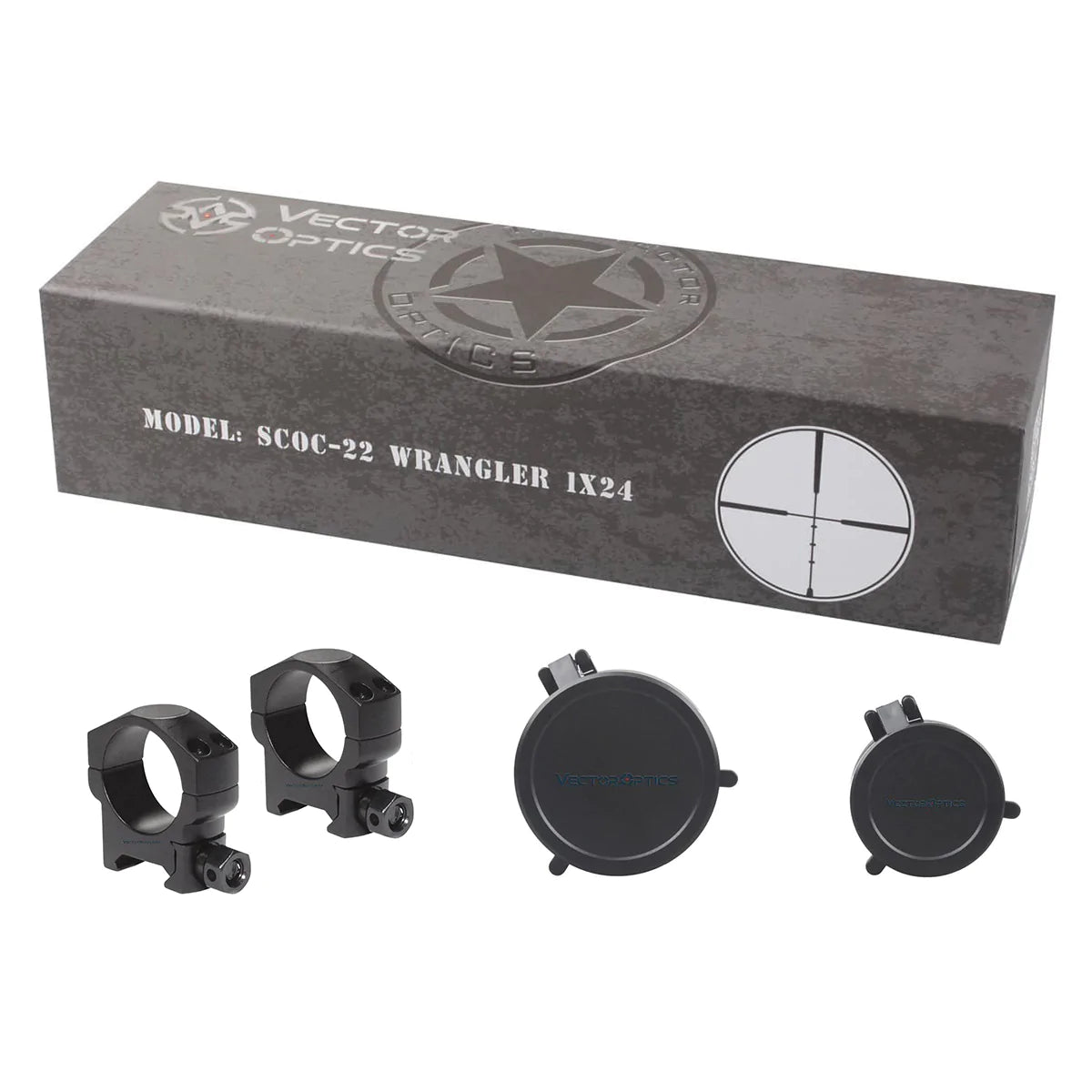 VECTOR OPTICS WRANGLER 1X24SFP IR RIFLESCOPE SCOC-22