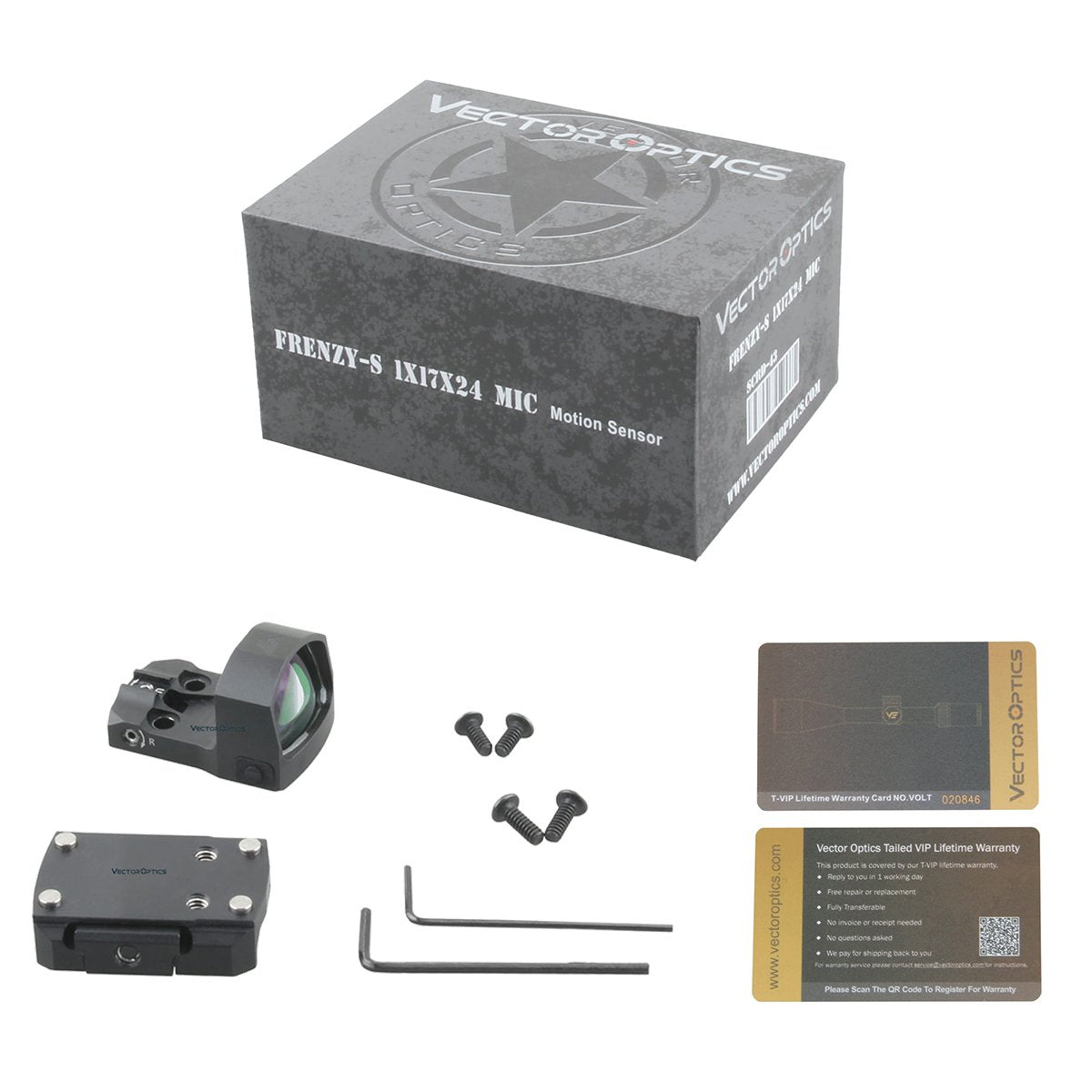 Vector Optics Frenzy-S 1x17x24 MIC Red Dot Sight SCRD-43