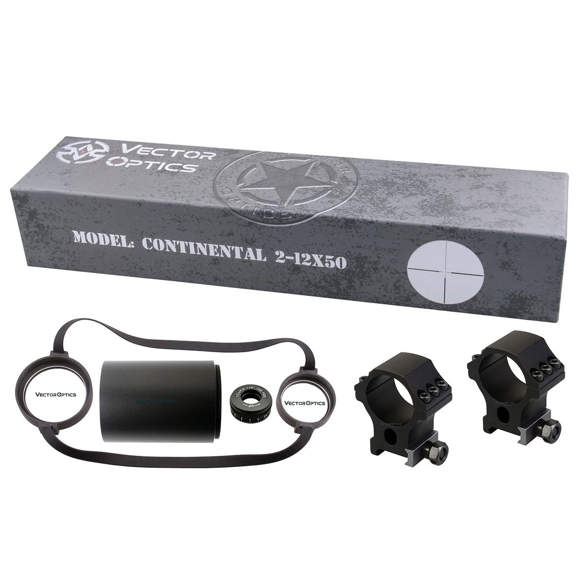 Vector Optics Continental 2-12x50 SCOM-15
