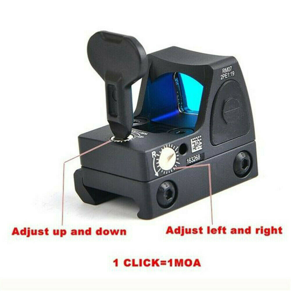 20mm Rail RMR Reflex Adjustable Red Dot Sight 3.25 MOA Holographic Sight Scope