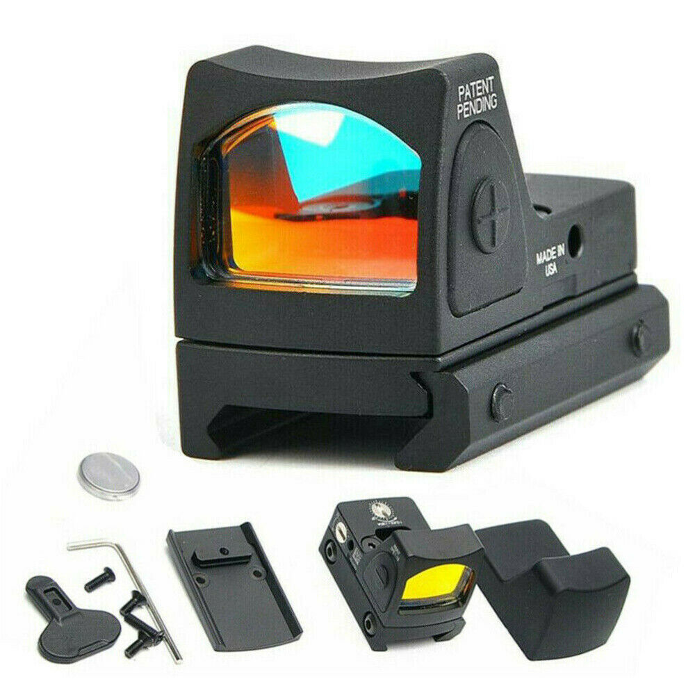 20mm Rail RMR Reflex Adjustable Red Dot Sight 3.25 MOA Holographic Sight Scope