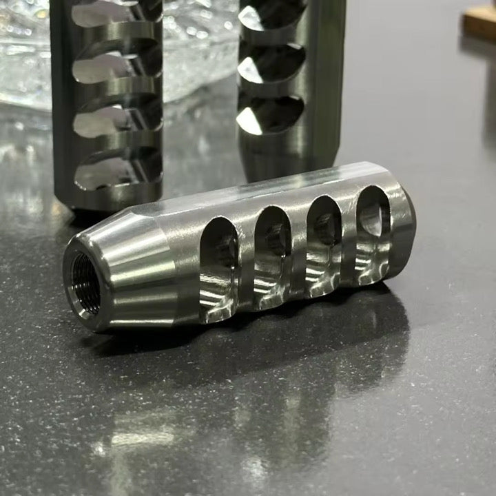 Muzzle Brake 304 S/S 1/2x28 and 5/8x24