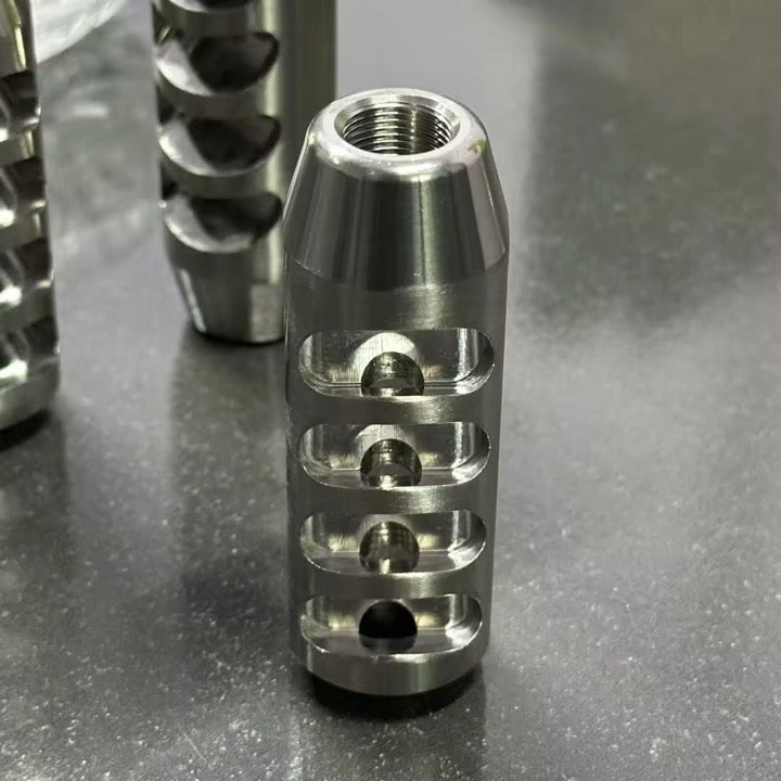 Muzzle Brake 304 S/S 1/2x28 and 5/8x24