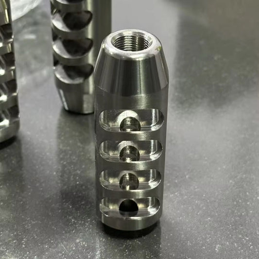 Muzzle Brake 304 S/S 1/2x28 and 5/8x24
