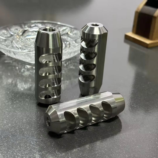 Muzzle Brake 304 S/S 1/2x28 and 5/8x24