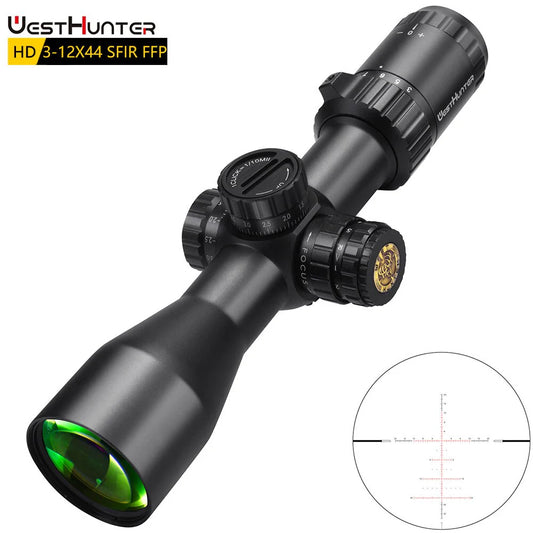 WestHunter HD 3-12X44 SFIR FFP First Focal Plane Scope