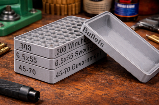 3D-Printed Stackable Reloading Trays