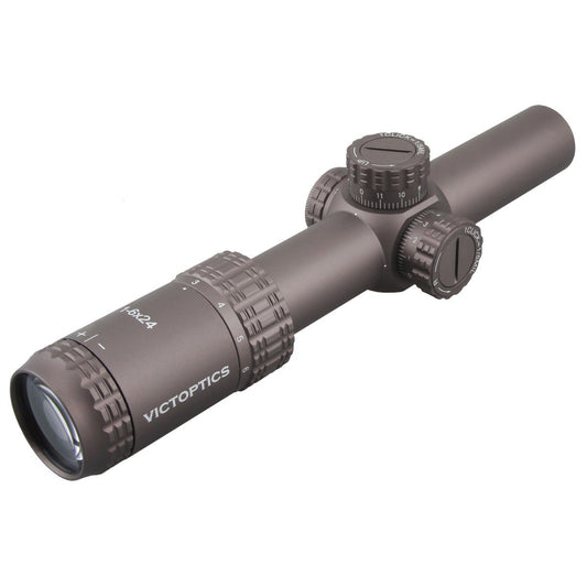 VICTOPTICS S6 BURNT BROWN 1-6X24 SFP LPVO SCOPE OPSL23