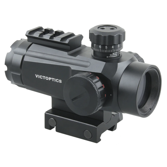 VICTOPTICS RGD 1X30 RED DOT SIGHT W/ 5 LEVELS RED/GREEN DOT SCALI-RD02