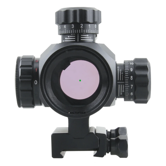 VICTOPTICS RGD 1X30 RED DOT SIGHT W/ 5 LEVELS RED/GREEN DOT SCALI-RD02