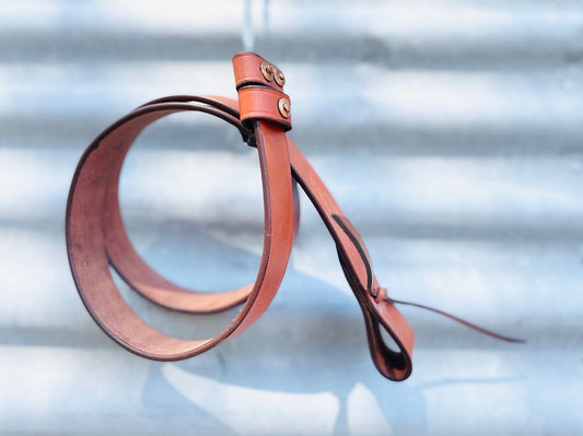 Light Horse WWI & WWII British Lee Enfield SMLE Leather Rifle Sling Reproduction